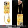 Cartoon doll lanyard for apple 17 mobile phone case iphone15promax glacier pattern 16 cute 14/13