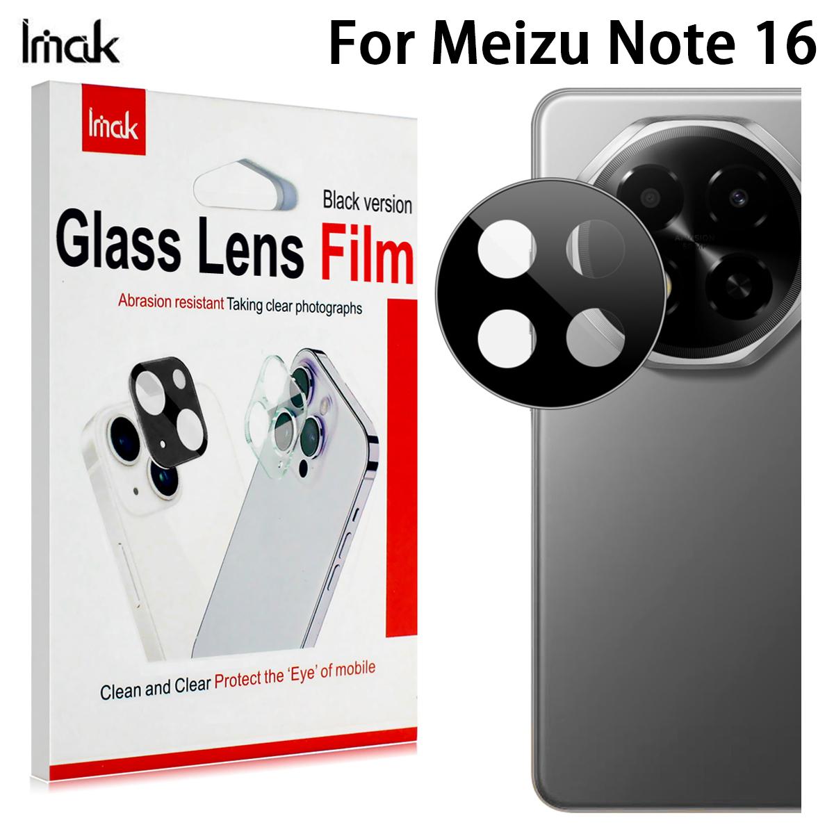 

For Meizu Note 16 Glass IMAK High Definition Integrated Glass Lens Film Meizu Note 16