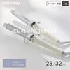 IRIS OHYAMA MiCOLA Curling 32mm Pipe International Adjustable Iron, Diameter, Compatible, Temperature, HIR-MC102-W, Off-White