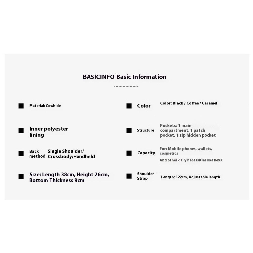 Soft Leather Wing Bag Women's Large Capacity High-end Commuting Leather Shoulder Cowhide Big Bag