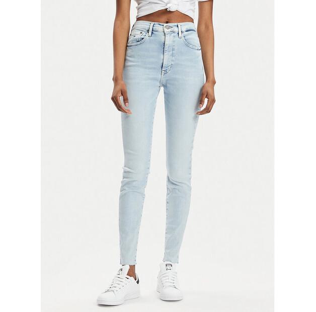 

Джинсы Tommy Jeans Sylvia DW0DW17590 голубой Skinny Fit 33/28