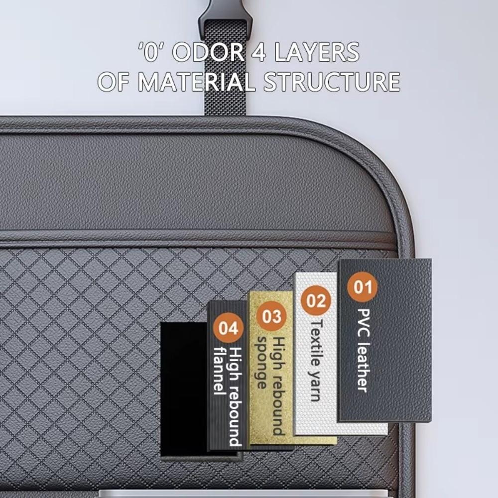 Multi-functional Car Seat Back Organizer with Tissue Holder Car Seat Back Storage Bag