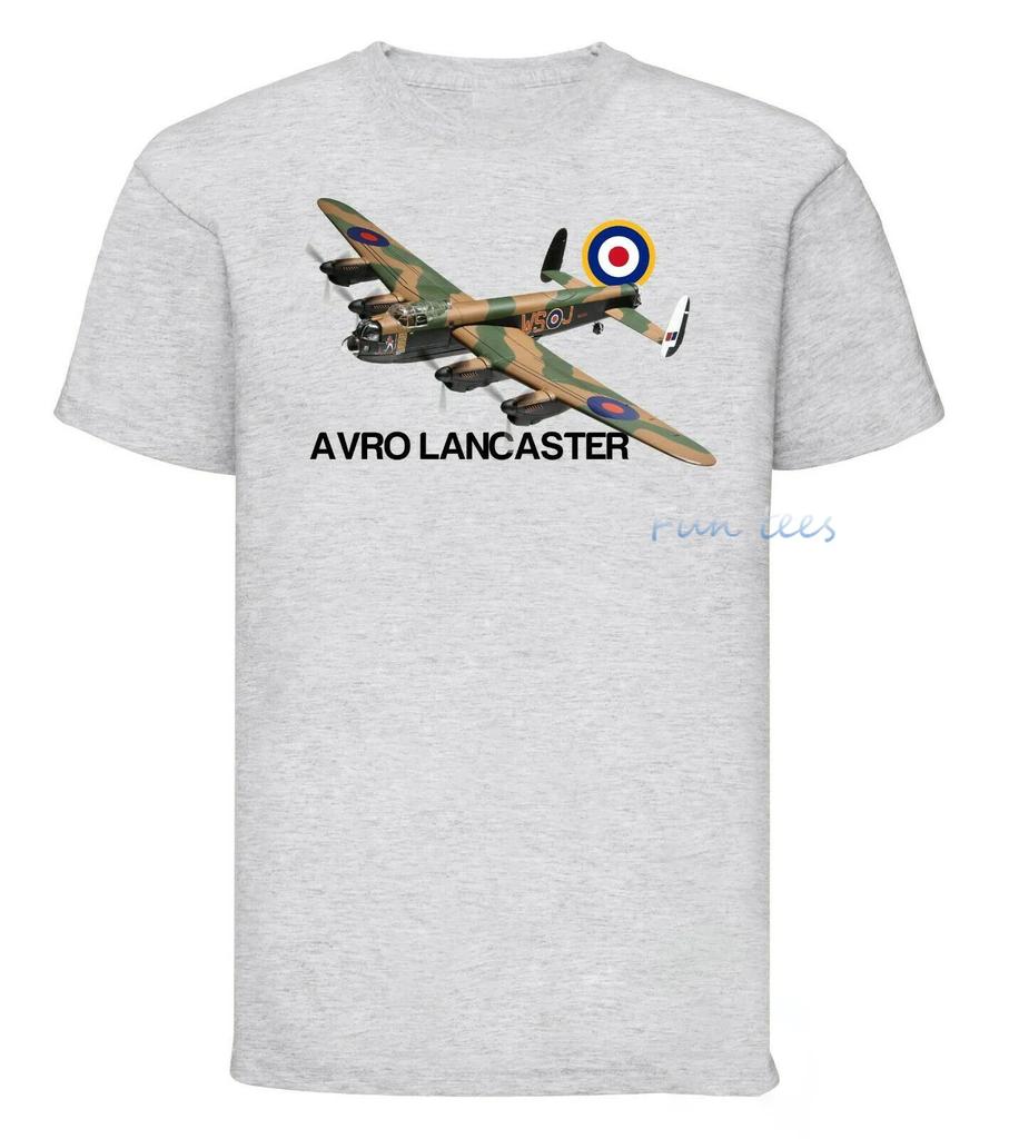 WW2 Flygplan T-shirt WW2 Andra Världskriget Slaget om Storbritannien Sommar Bomull Kort Ärm O-Hals Herr Dam T-shirt för Militärfan