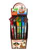 Tiny Mills Pirate Multipoint Stackable Push Pencil Assortment for Pirate Birthday Party Carnival Goody Classroom Pinata Fillers 24-Piece Favors,