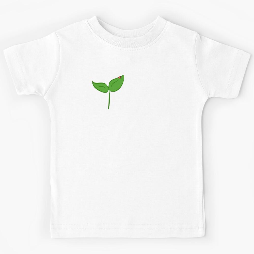 Sprout with a ladybug Kids T-Shirt 110