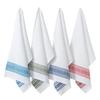 Colorful Absorbent Kitchen Towel - Soft, Large, Thick Polyester-Cotton Tea Towel for Multi-functional Use