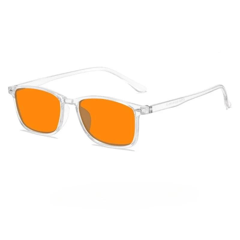 Men Women Fashion Night Vision Glasses Trendy Outdoor UV400 Red Yellow Lenses Eyewear Blue Light Blocking Glasses Anti-fatigue