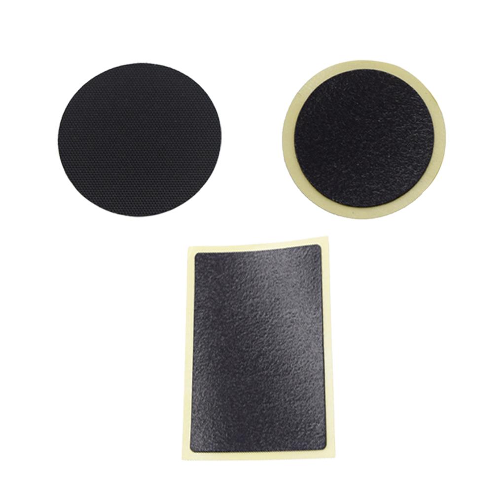 10 Sztuk Łatek na Przebicia Łatki do Opon Samoprzylepne Bez Kleju Zestaw Naprawczy Akcesoria do Rowerów Górskich Motocykli Odporne na Zużycie