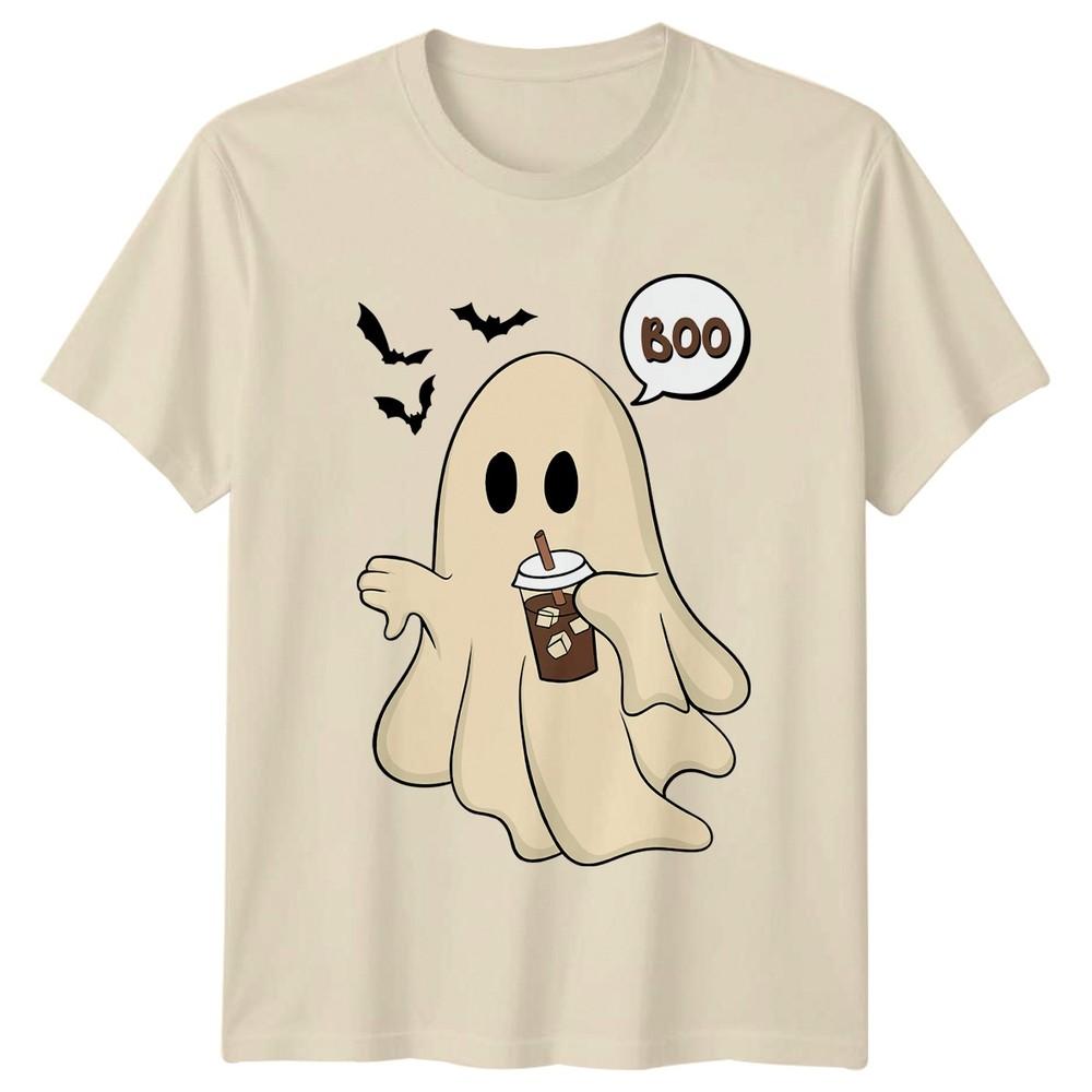 Boo A Ghost Drinking TShirt Halloween Gift For Him And Her