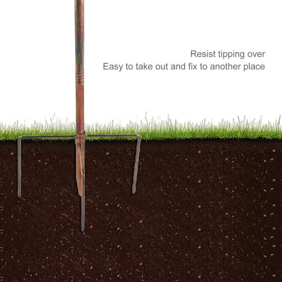 2 w 1 Metalowe Retro Karmidło dla Ptaków Kąpielisko Ogrodowe Karmnik z Pięcioramienną Podstawą Duża i Mała Miska do Dekoracji Ogrodu, Podwórka