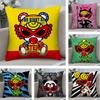 Japan H-Hysteric M-Mini Pillow Case Plush Fabric Soft Double Sided Print Sofa Cushion Cover Throw Pillow Covers