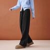 IEF Women's Winter Plush Wide-Leg Trousers