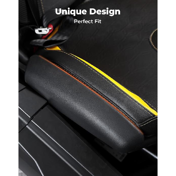 KEMIMOTO Seat Side Pad Assembly Compatible With 2017-2025 Can-Am Maverick X3 MAX And Maverick R, PU Foam Seat Side Cushion For UTV Accessories, Thigh