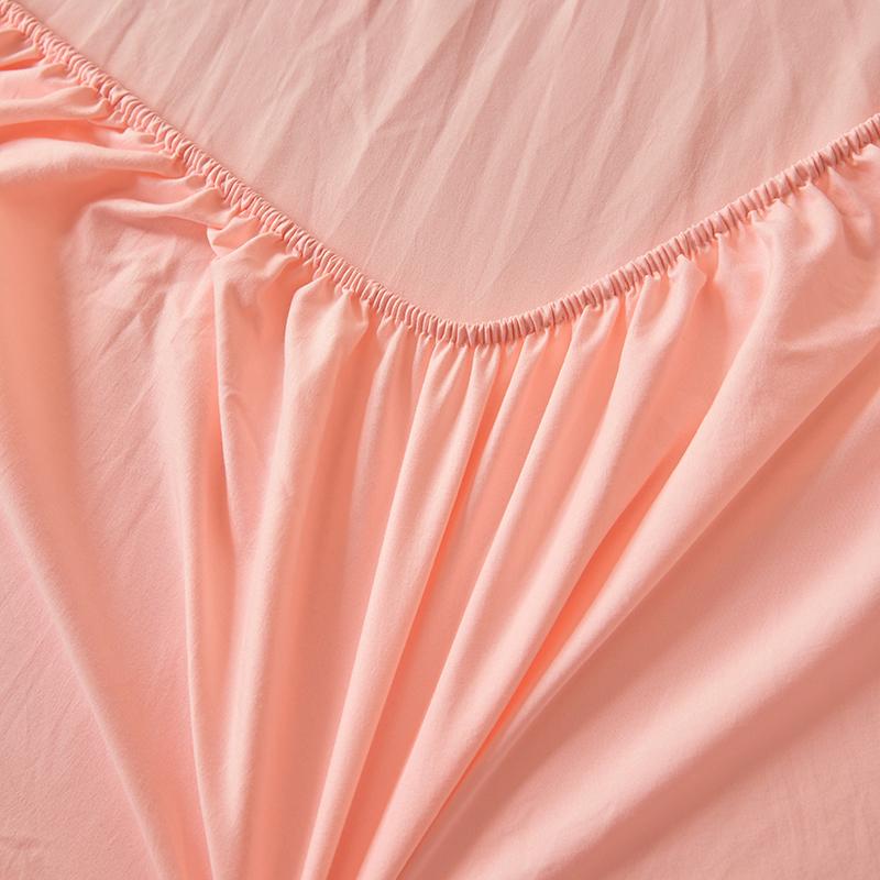 100% Bavlna Jedno Růžové Prostěradlo Chránič Proti Prachu Univerzální Potah Matrace Ložní Prádlo Queen S Gumičkou Ložní Prádlo