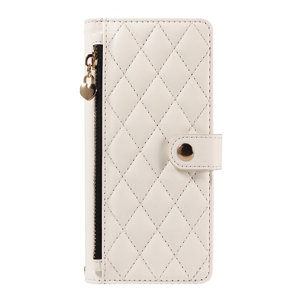 For Xiaomi Redmi Note 14 Pro+ 5G/Xiaomi Poco X7 5G/Xiaomi Redmi Note 14 Pro 5G Wallet Case with Straps,Rhombus Leather Stand Phone Cover
