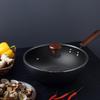 Chuidahuang 32cm Non-stick Iron Wok with Flat Bottom