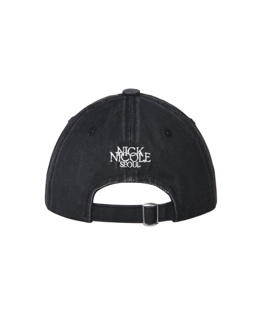 Nigaennikol Vintage Mini Butterfly Ball Cap_Black White