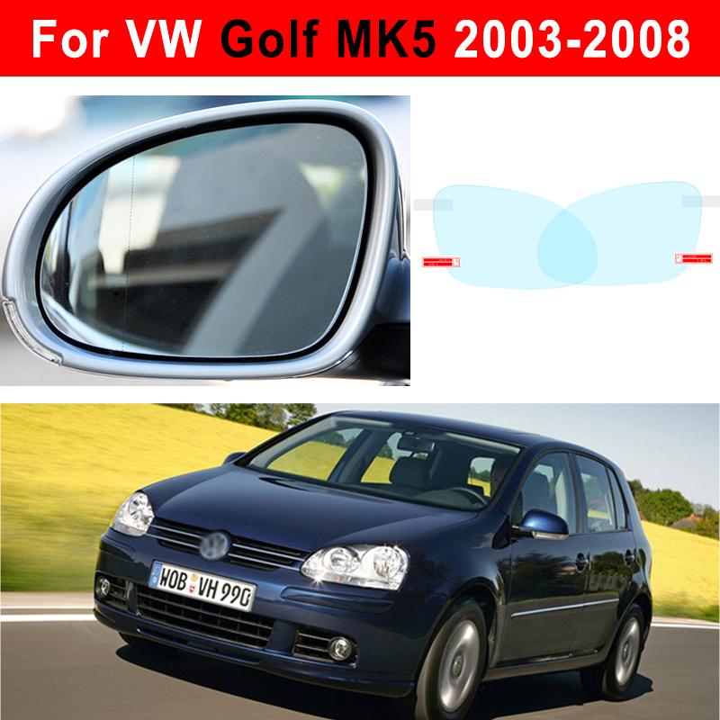 Rearview Mirror Anti Fog Rainproof Film Sticker For Volkswagen VW Golf 5 6 7 MK5 MK6 MK7 Car Side Window Waterproof Protector