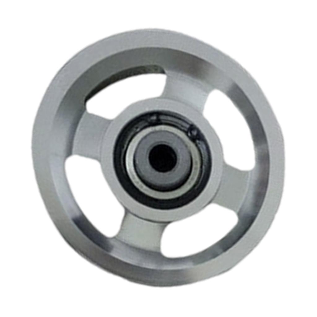 Aluminum Pulley Wheel Replacement Universal Bearing Pulley Wheel for Gym Equipment Cable Machine Accessory Enduring