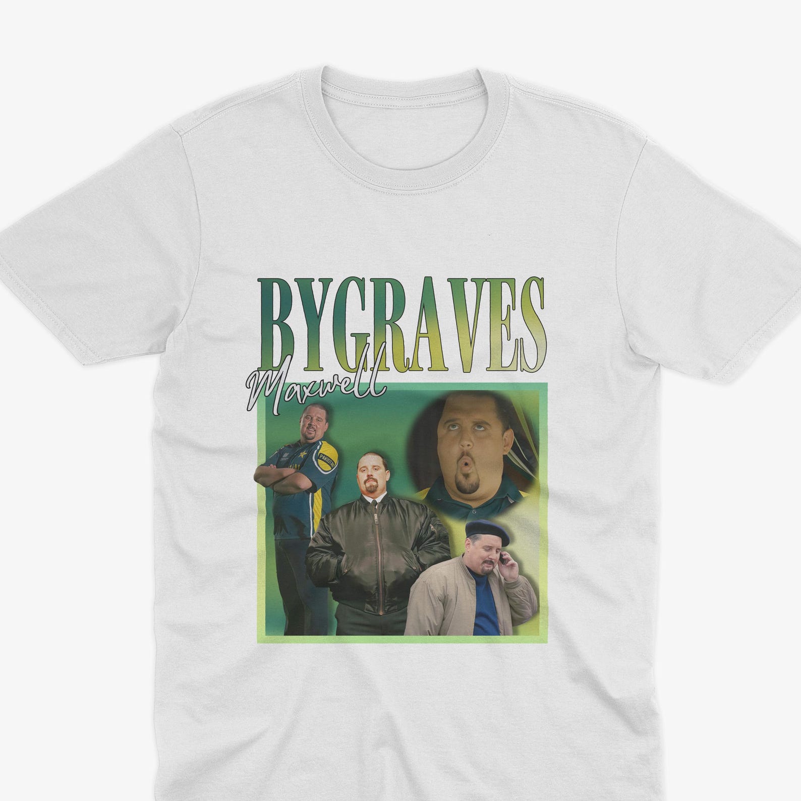 Maxwell Bygraves T-Shirt – Phoenix Nights, Phoenix Nights T-Shirt, Peter Kay, Phoenix Nights, Peter Kay TV Show Tee S