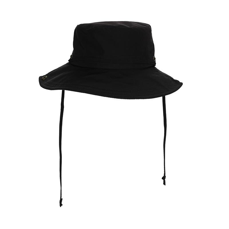 Style Versatile Hat Minimalist Solid Color Womens Sunshade Hatscaps Fishermans