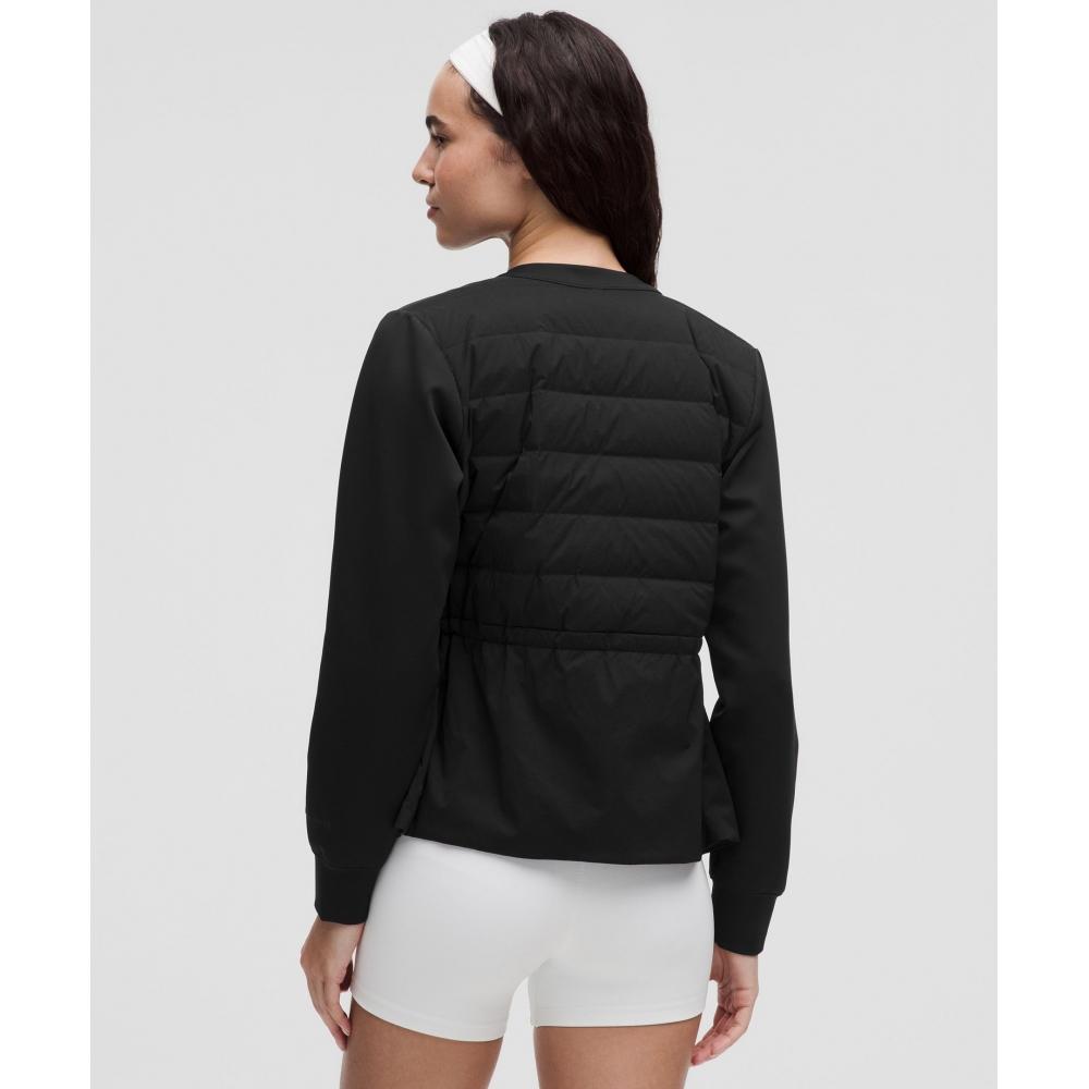 Lululemon Down Filled Cinch Waist Jacket Black