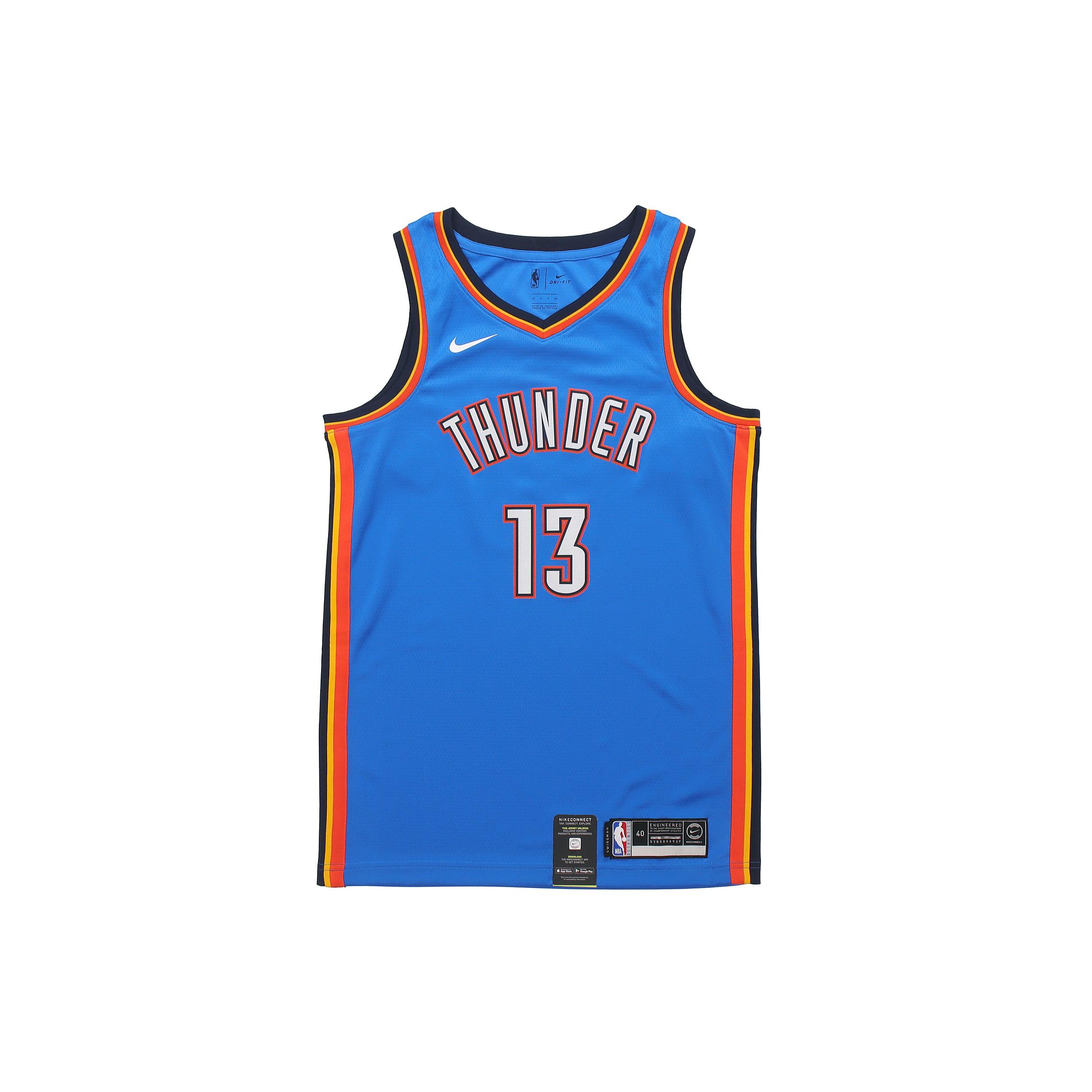 

New Nike Nike X NBA Basketball Jerseys Men s Blue AV4955-404 S