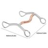 Rust Proof Horse Breaking Bit Stainless Steel Horse Jointed Mouth Bit  Horse Training