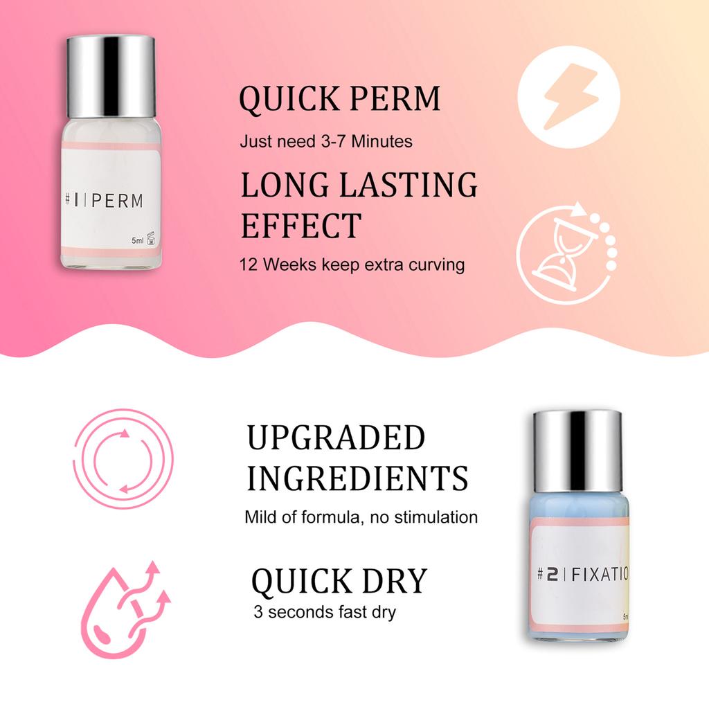ICONSIGN Wimpernlifting Set Wimpernwelle Set Semi-permanentes Wimpernwelle Curling Set mit Lifting-Pads Reinigungswerkzeug