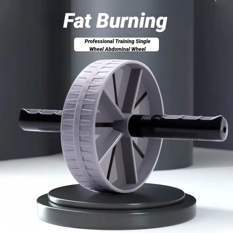1Pcs Abdominal Wheel Strong Load Bearing Non-slip Roller Strengthen Muscle Exercise Equipment Fitness Training Home Use Silent