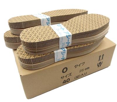 Set of 40 Acito O Type for Men 25cm Insole To Keep You Clean Every In [Value Pairs] (Paper Day) [Antibacterial Type] [Made Japan]