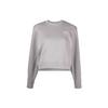 adidas X Stella McCartney Logo Print Rundhals-Sweatshirt Damen Oberteile Grau HR2528