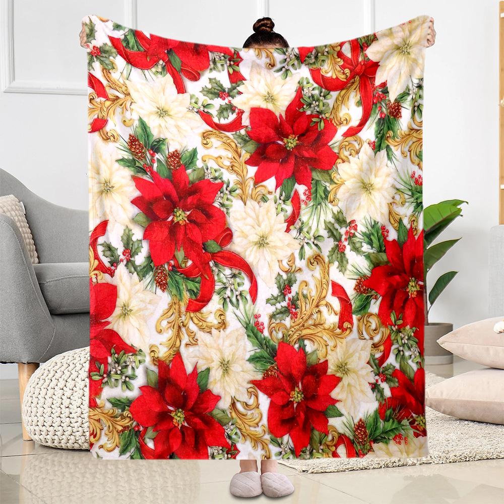 Christmas 11 Blanket Soft & Cozy Perfect for Couch Bed Office Chair Four Seasons Universal Stylish Decor Birthday Christmas Gift Blanket