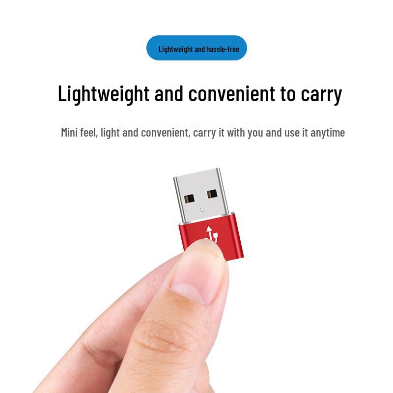 Type-C Female To USB 2.0 Male OTG Adapter for Mobile Phones – Fast Charging & Data Transfer