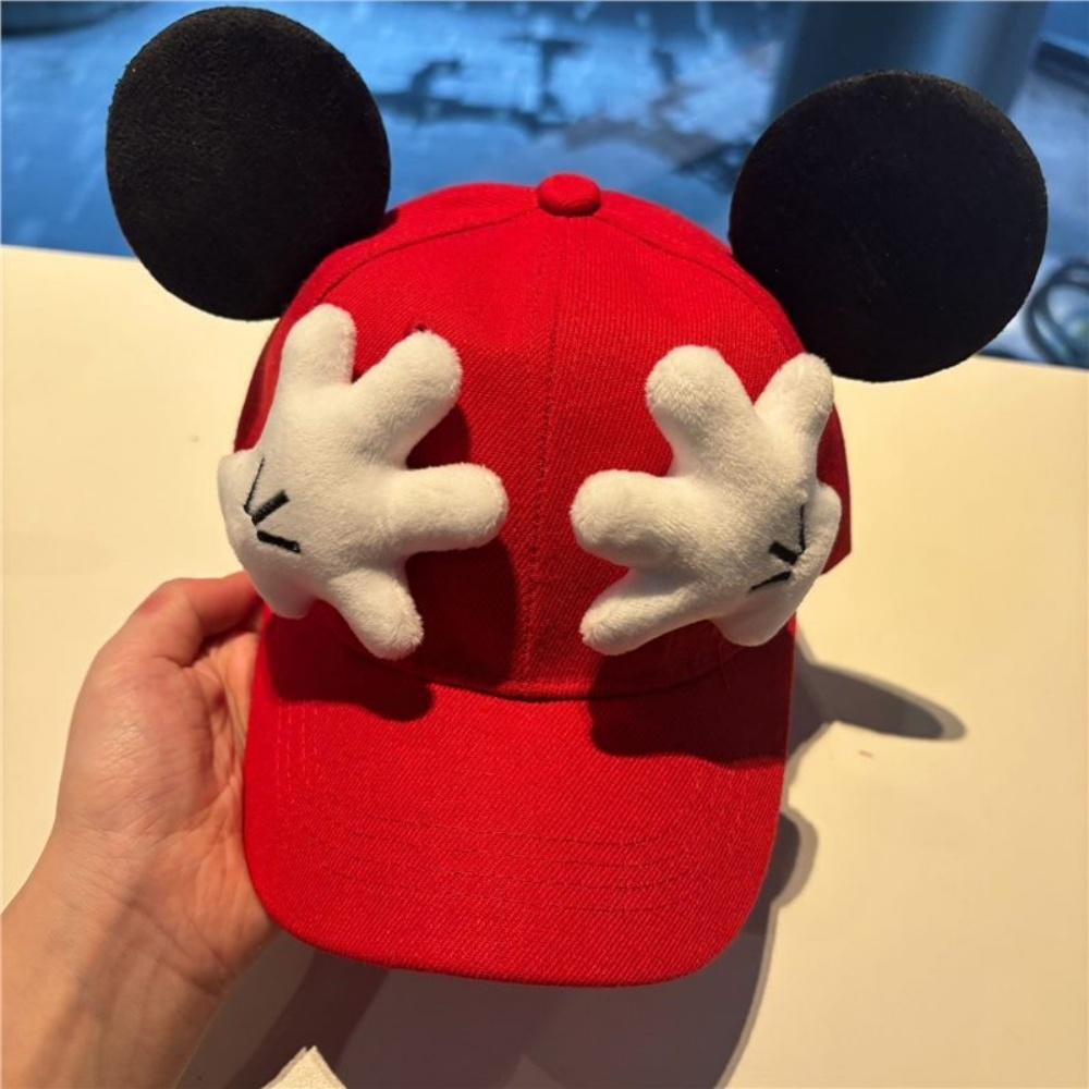 Cute Palm-ear Baseball Cap Unisex Trendy Cartoon-shaped Peaked Caps Sun Protection and Sunshade Baseball Cap for Outdoor Travel