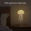 Voice Control Jellyfish Lamp with 9 Flexible Tentacles RGB Gradient Bedside Lamp Rechargeable 1000mAh Battery Hanging Standing