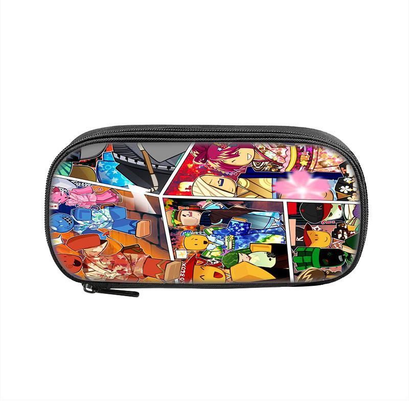 Roblox Forsaken Pencil Case With Nylon Material For Kids And Students Color1