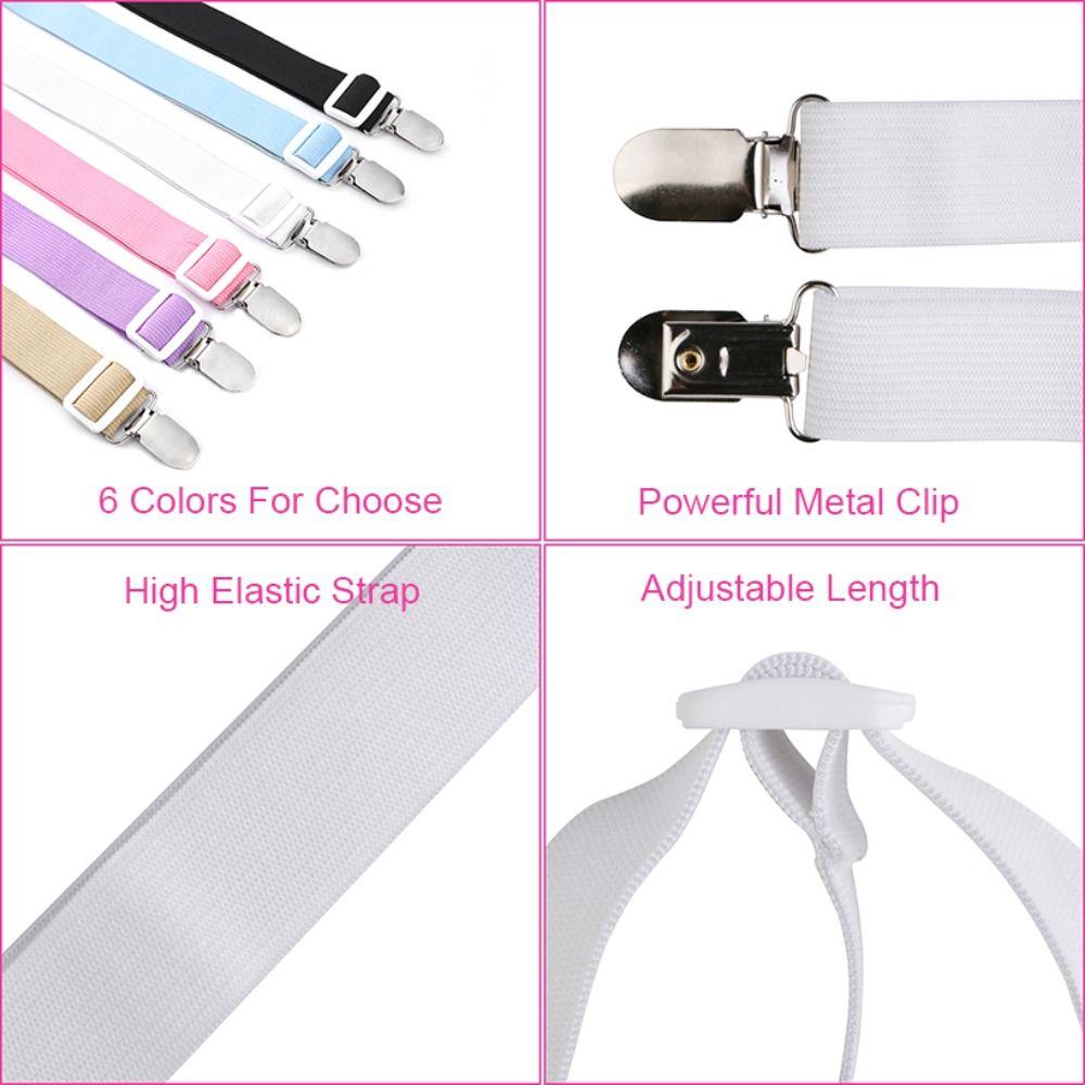 Organize Gadgets Non-slip Bed Sheet Fixing Clip Adjustable Elastic Bed Sheet Grippers Duckbill Clip Bed Sheet Fasteners Mattress