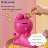 Crayon Shin-chan Crocodile Mountain Multifunctional Piggy Bank & 3D Phone Holder with Shiro Cosplay Card Slot Ornament