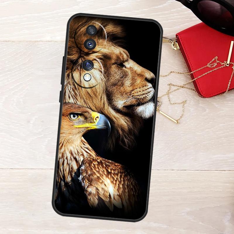 Animal Lion Wolf Tiger Eagle Case For Honor 200 400 Pro 50 70 90 Lite X9a X9b X9c X9d X8a X8b X8c Magic 5 6 7 8 Pro Cover