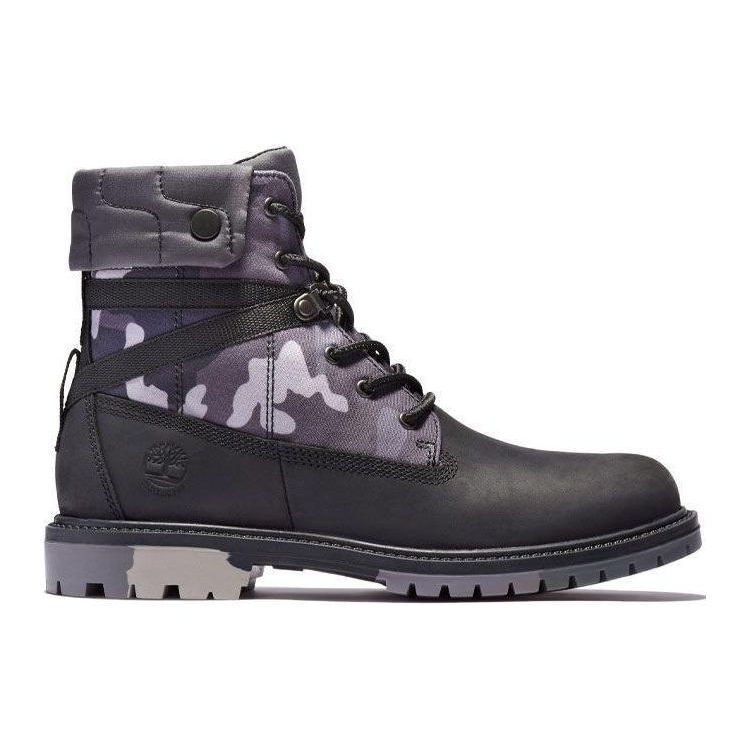 Timberland Stivale Impermeabile Heritage EK+ 6 Pollici Camouflage Grigio Uomo A2J3M