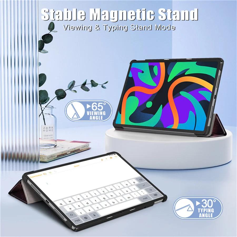 For Lenovo Xiaoxin Pad 2024 Case TB-331FC Magnetic Smart Stand Hard Plastic Back Cover For Lenovo Tab M11 Case 11'' Tablet Case