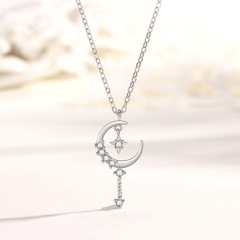 Sailor Moondrop Magic Wand Necklace Women's Light Luxury Temperament Niche High-end Pendant Accessories