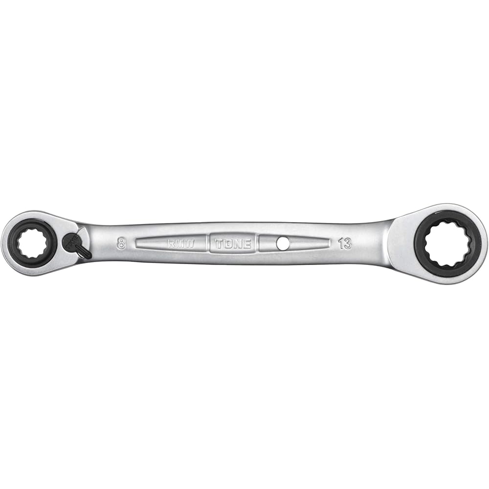 TONE 4WAY Ratchet Wrench RMW-0813 8mm 10mm 12mm 13mm Dual Size Tool