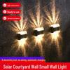 Waterproof Solar Wall Light for Outdoor Garden with Up and Down Lighting - Decorative Courtyard Night Light