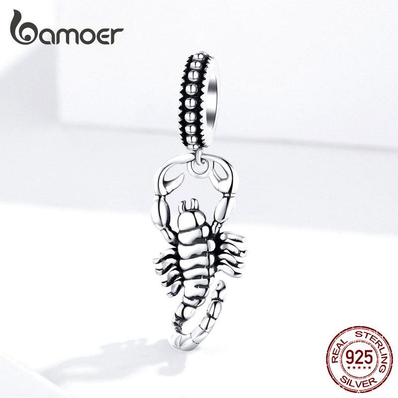 Ciondolo Scorpione Nero, nuovissimo gioielli di moda Europa Accessori in argento sterling 925 regalo per donna Rebel Men  36