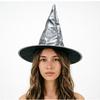 Velvet Pleated Witch Hats Multi Color Options For Halloween Party Cosplay Stage Performance Costume Dress Up Accessories