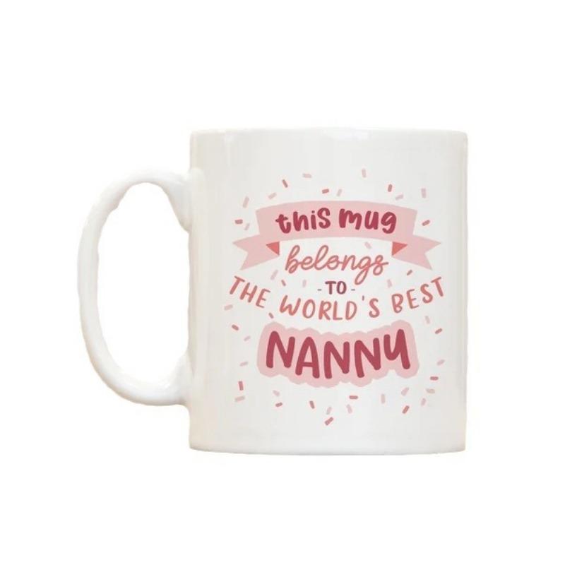 1ks 350ml Nový dárek ke Dni matek Babička Babička keramické hrnky na kávu