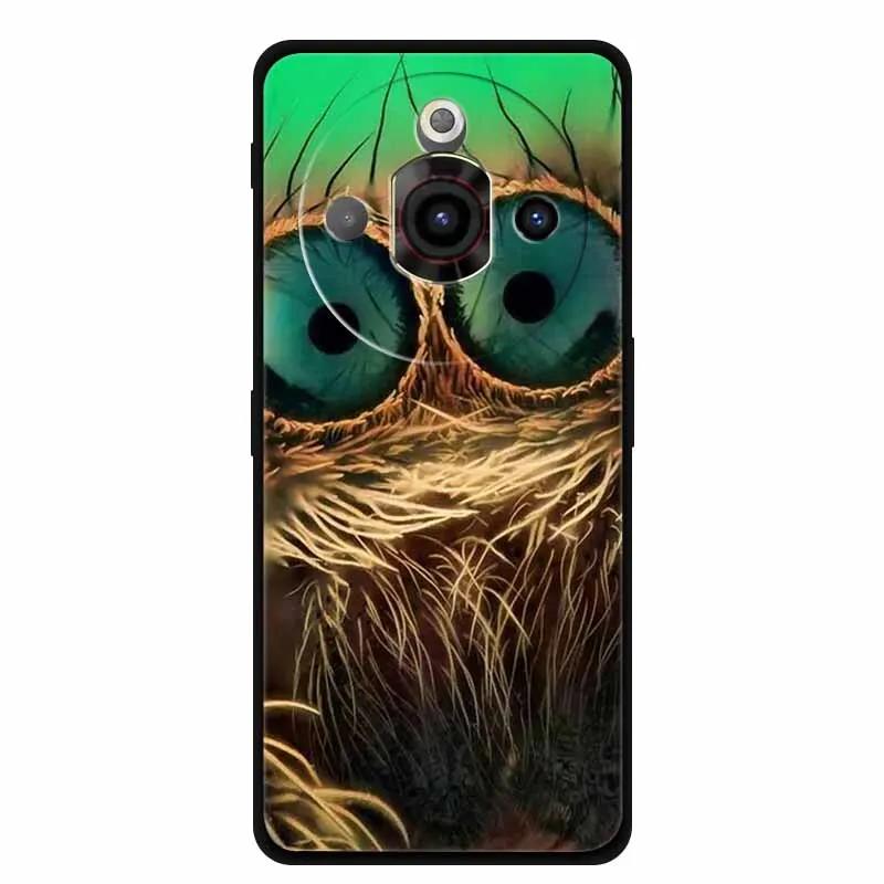 Funda For ZTE Nubia Focus Pro 5G Soft Bumper For Nubia Focus Pro Black Silicone Phone Cases Nubia Focus Pro 5G Protective Coque