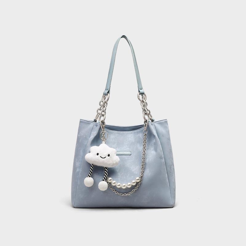 

Tote Bag Women S Bag Shoulder Bag, High-End Sense Versatile Large-Capacity Portable Commuter Bag